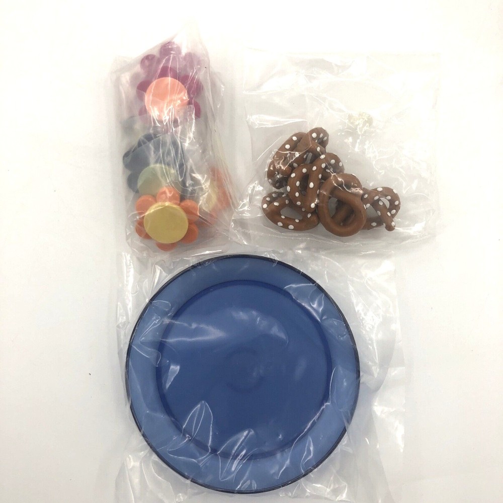 American Girl Nighttime Treats Accessories 2000 Teddy Bear Popcorn Retired NEW - Picture 10 of 13